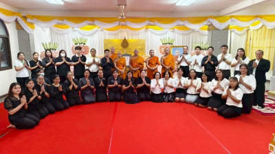 สำนักงานสหกรณ์จังหวัดหนองคาย ร่วมเป็นเจ้าภาพสวดพระอภิธรรมศพ ... พารามิเตอร์รูปภาพ 1