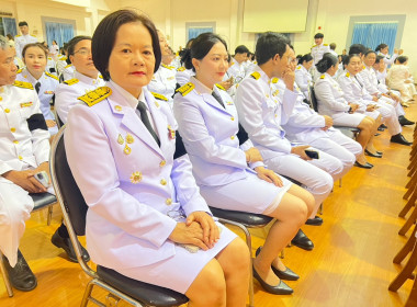 พิธีวางพานพุ่มดอกไม้และถวายราชสดุดีเนื่องใน ... พารามิเตอร์รูปภาพ 6