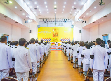 พิธีวางพานพุ่มดอกไม้และถวายราชสดุดีเนื่องใน ... พารามิเตอร์รูปภาพ 5