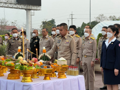 ผู้ว่าราชการจังหวัดหนองคายบวงสรวงงานอนุสาวรีย์ปราบฮ่อปี 2566 พารามิเตอร์รูปภาพ 1